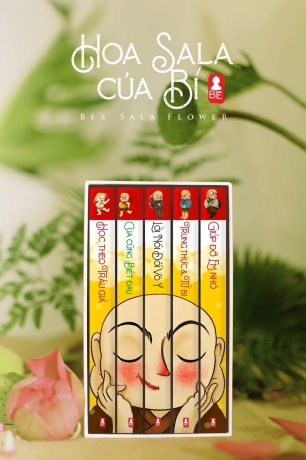 HOA SALA CỦA BÍ: BỘ 5 QUYỂN: TRUYỆN TRANH PHẬT GIÁO THIẾU NHI: PHIÊN BẢN VIỆT - ANH ( CHO TRẺ TỪ 3-8 TUỔI )